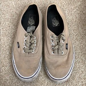 Men’s Tan Vans